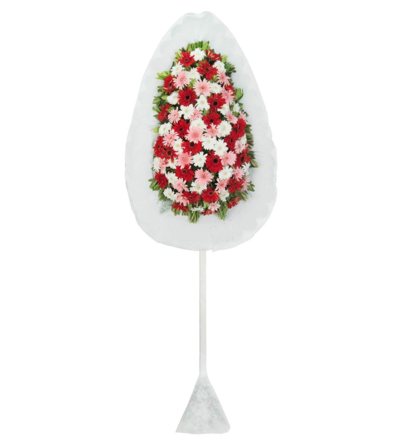 Romantik Kalbimin Diğer Yarısı Tek Katlı Çelenk